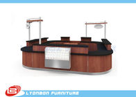 Centrum handlowe MDF Reclaimed Wood Reception Desk / laminowana melamina